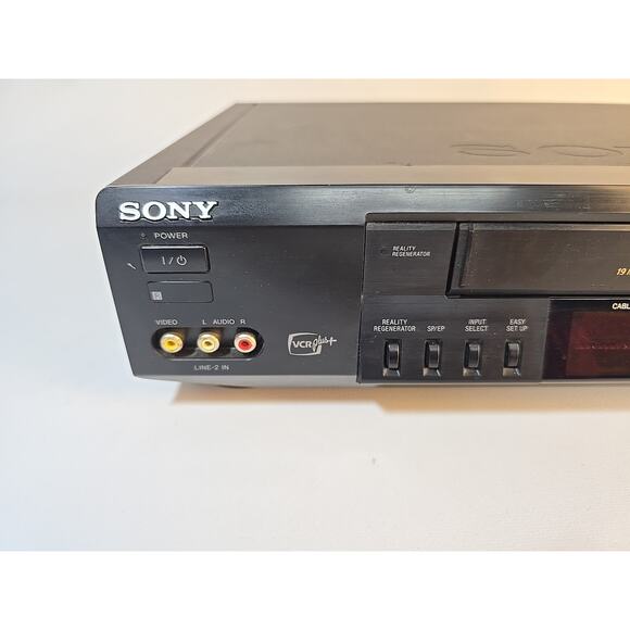 Sony 4 Head HiFi Stereo VCR VHS Player SLV-789HF No remote Functional - Picture 4 of 12